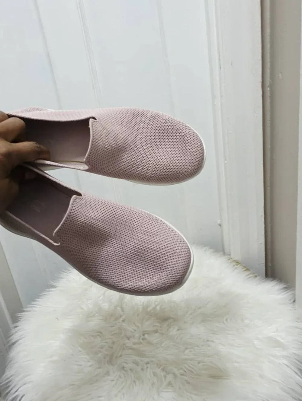 Skechers GOwalk Joy Sensational Day Slip-On Sneakers Mauve Pink Women's Size 8.5